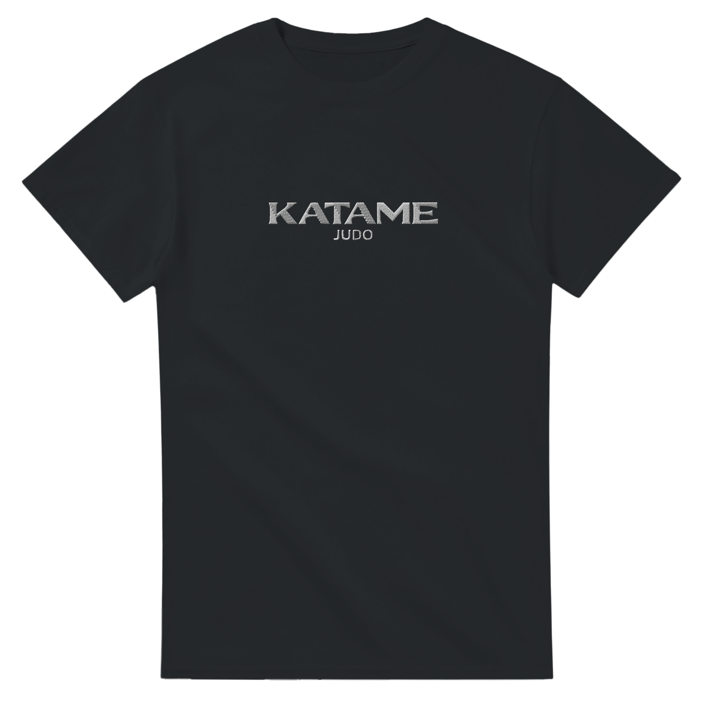'KATAME' Embroidered T-shirt - Black & White
