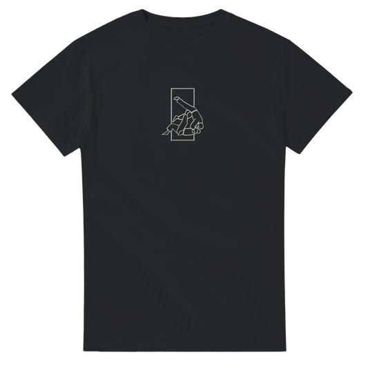 'Sutemi' Embroidered T-shirt - Black & White